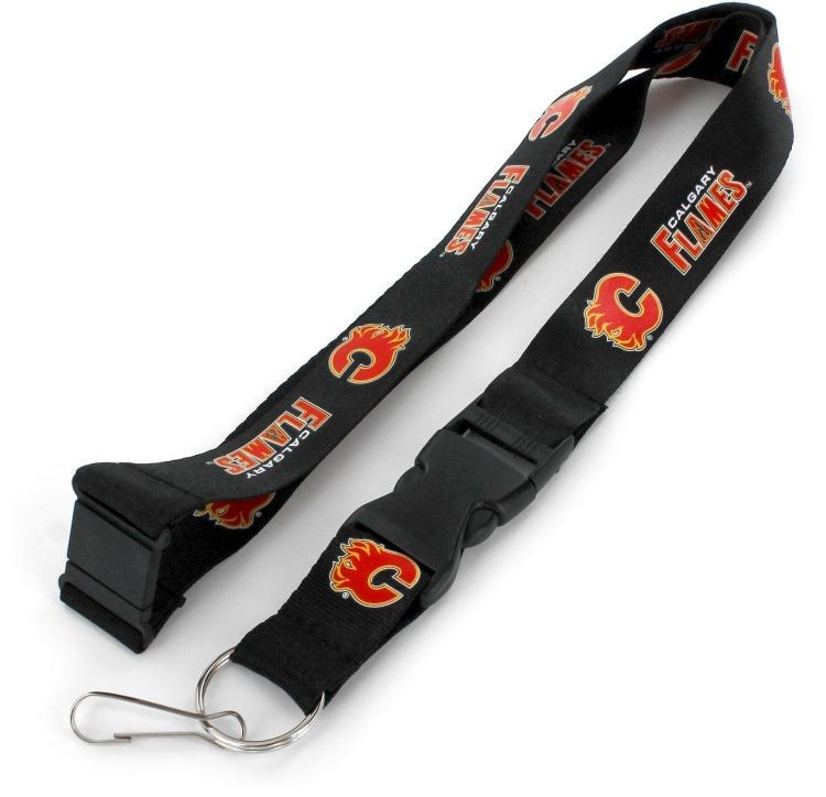 Calgary Flames Lanyard - Black
