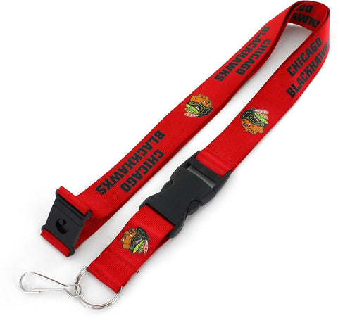 Chicago Blackhawks Lanyard - Red