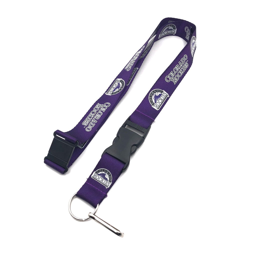 Colorado Rockies Lanyard - Purple