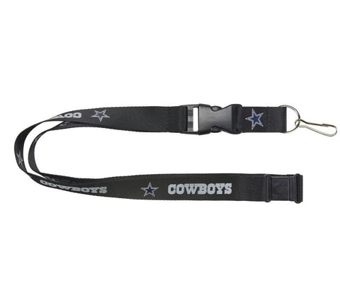 Dallas Cowboys Lanyard - Black