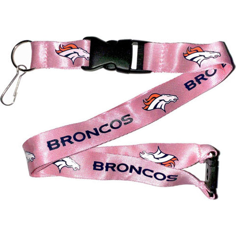 Denver Broncos Lanyard - Pink