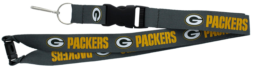 Green Bay Packers Lanyard - Charcoal
