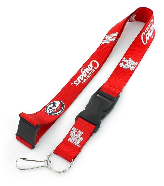 Houston Cougars Lanyard - Red