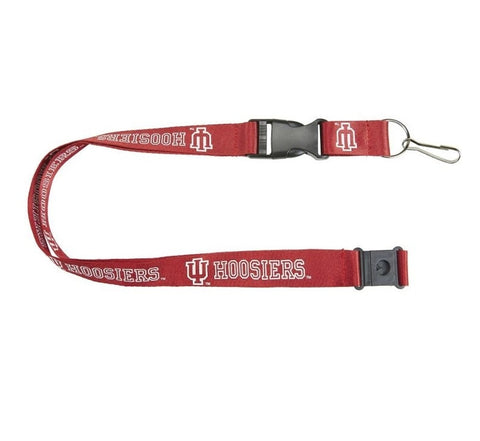 Indiana Hoosiers Lanyard - Red