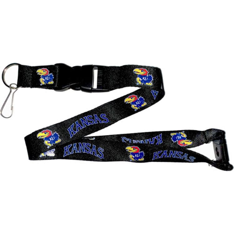 Kansas Jayhawks Lanyard - Black