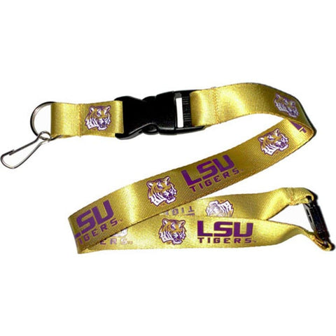 LSU Tigers Lanyard - Yellow