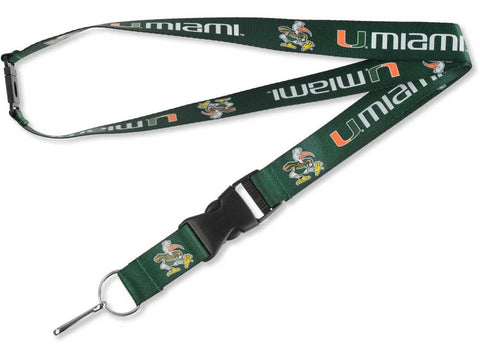 Miami Hurricanes Lanyard - Green