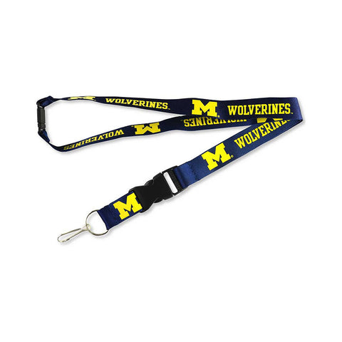 Michigan Wolverines Lanyard - Yellow