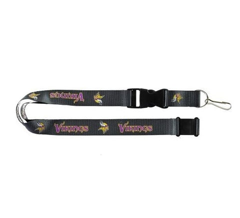 Minnesota Vikings Lanyard - Charcoal