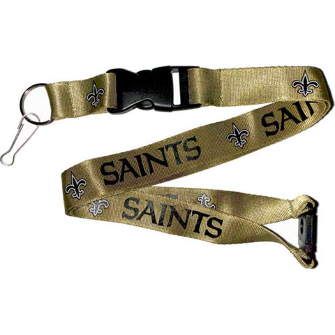 New Orleans Saints Lanyard - Gold