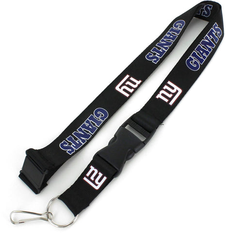 New York Giants Lanyard - Black