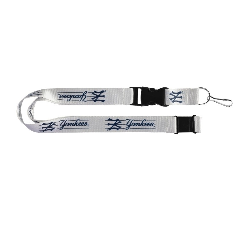 New York Yankees Lanyard - White