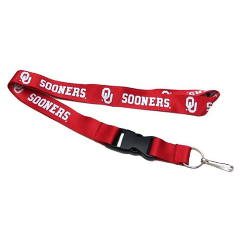 Oklahoma Sooners Lanyard - Red