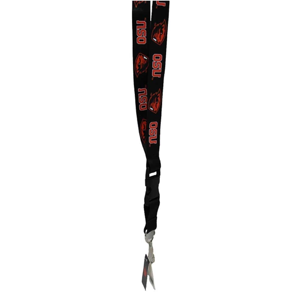Oregon State Beavers Lanyard - Black