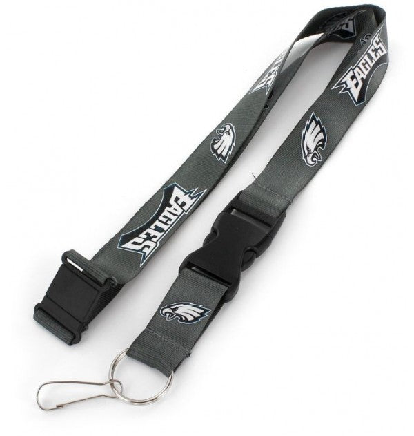 Philadelphia Eagles Lanyard - Charcoal
