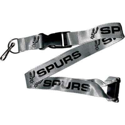 San Antonio Spurs Lanyard - Gray