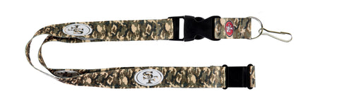 San Francisco 49ers Lanyard - Camouflage