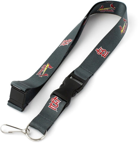 St. Louis Cardinals Lanyard - Charcoal
