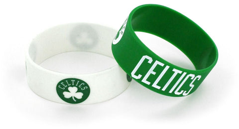 Boston Celtics 2pk Wide Bracelets