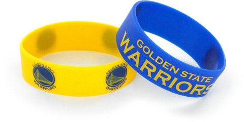 Golden State Warriors 2pk Wide Bracelets