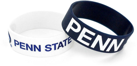 Penn State Nittany Lions 2pk Wide Bracelets