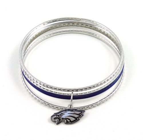 Philadelphia Eagles 3pc Bangle Set