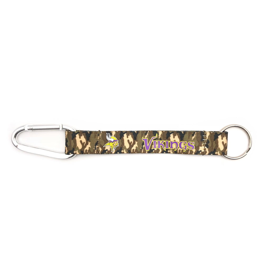 Minnesota Vikings Camo Carabiner Key Chain Lanyard