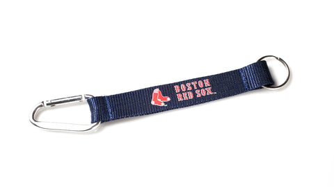Boston Red Sox Carabiner Lanyard Keychain