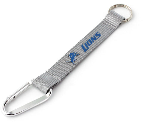 Detroit Lions Carabiner Lanyard Keychain