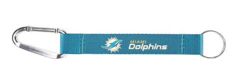 Miami Dolphins Carabiner Lanyard Keychain