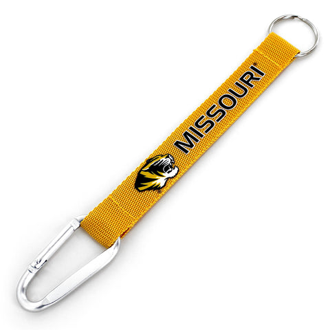 Missouri Tigers Carabiner Lanyard Keychain