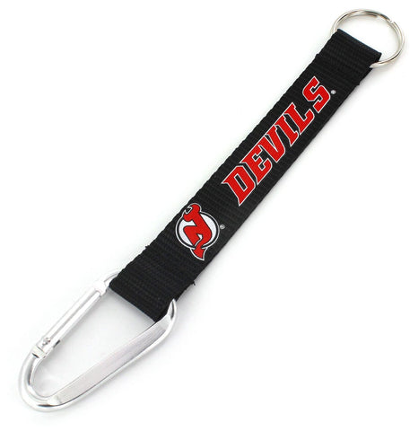 New Jersey Devils Carabiner Laynard Keychain