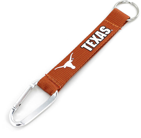 Texas Longhorns Carabiner Lanyard Keychain