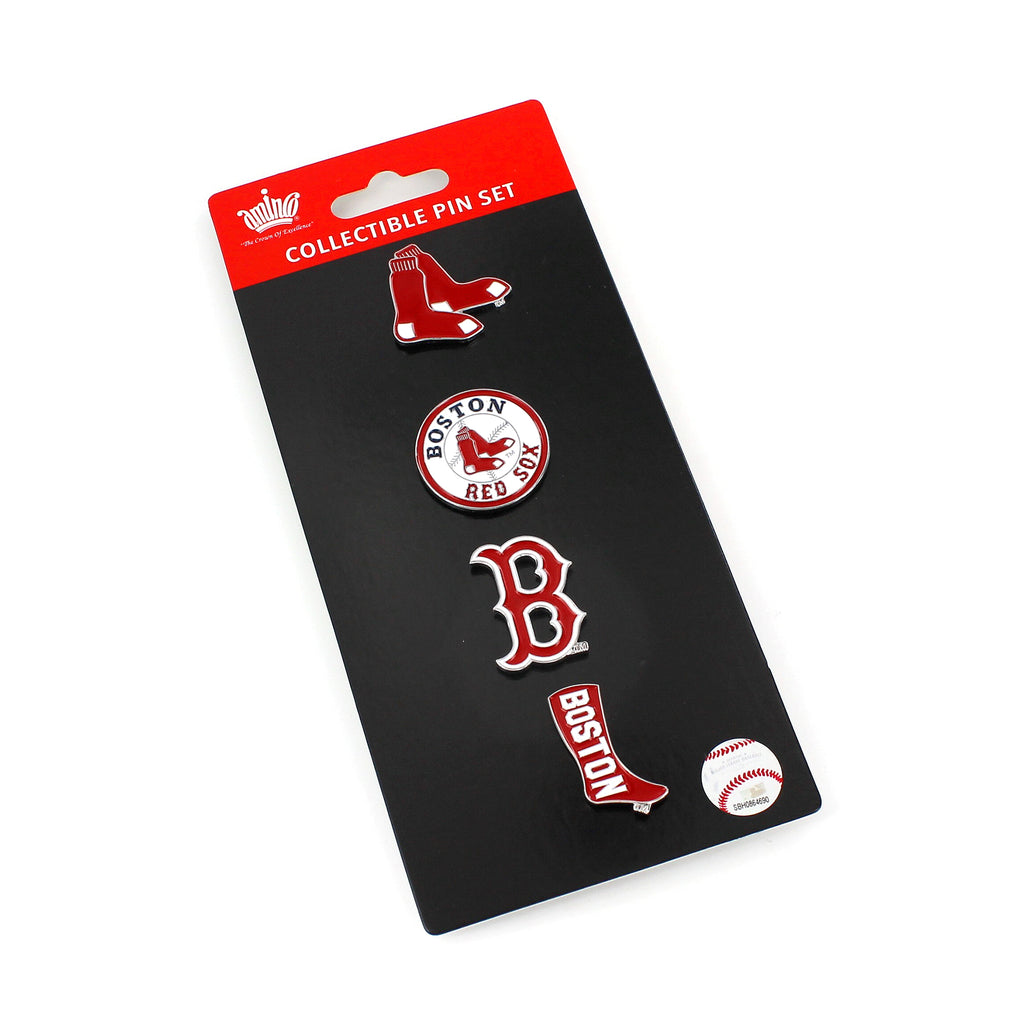 Boston Red Sox 4 Pack Evolution Pin Set