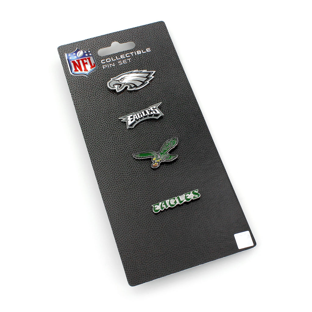 Philadelphia Eagles 4 Pack Evolution Pin Set