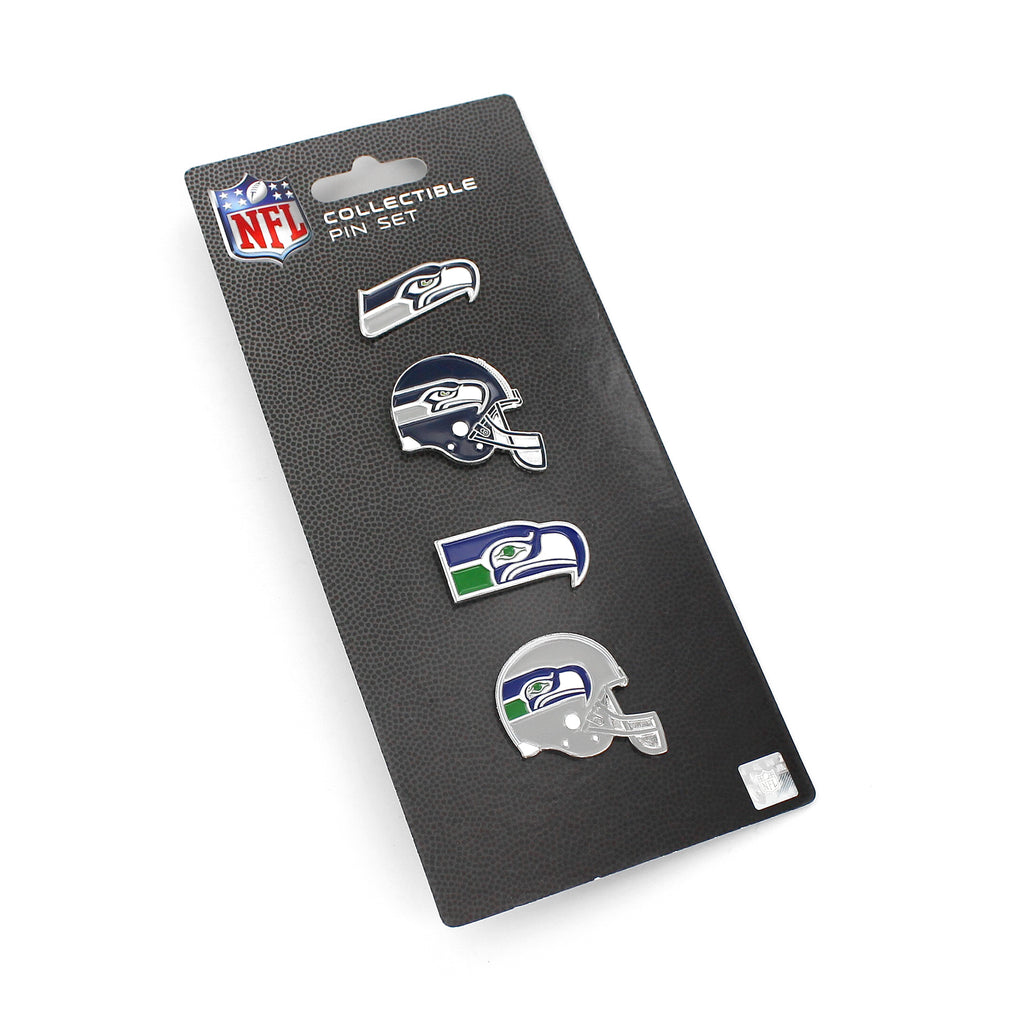 Seattle Seahawks 4 Pack Evolution Pin Set