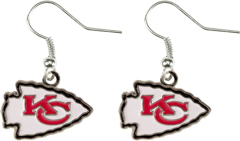 Kansas City Chiefs Logo Dangler Earrings