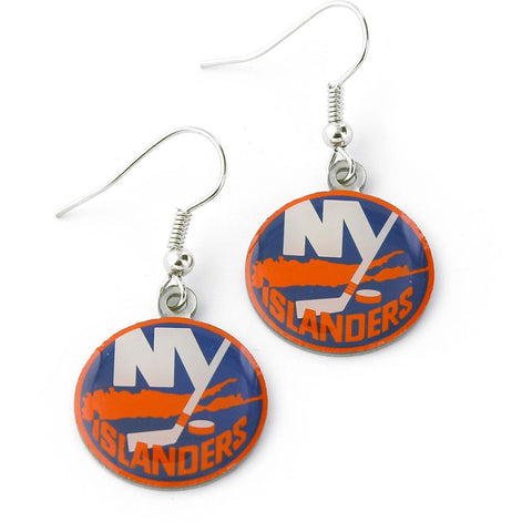 New York Islanders Logo Dangler Earrings