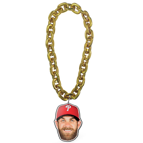 Bryce Harper Player FanFave Fan Chain - Gold