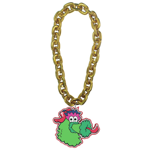 Phillie Phanatic Logo FanFave Fan Chain - Gold