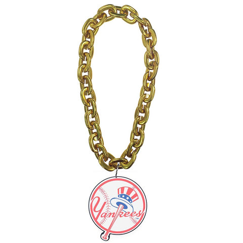 New York Yankees Top Hat FanFave Fan Chain - Gold