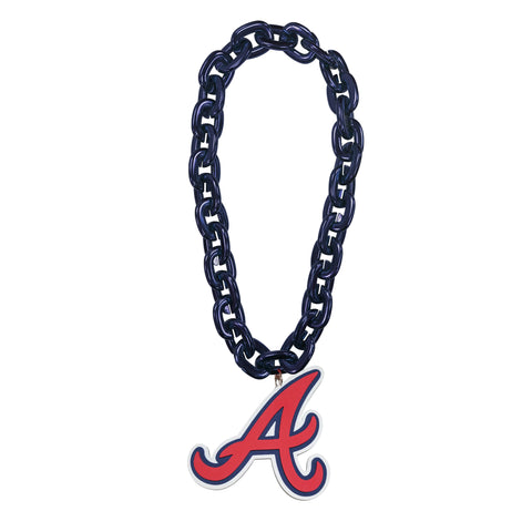Atlanta Braves Logo FanFave Fan Chain - Navy