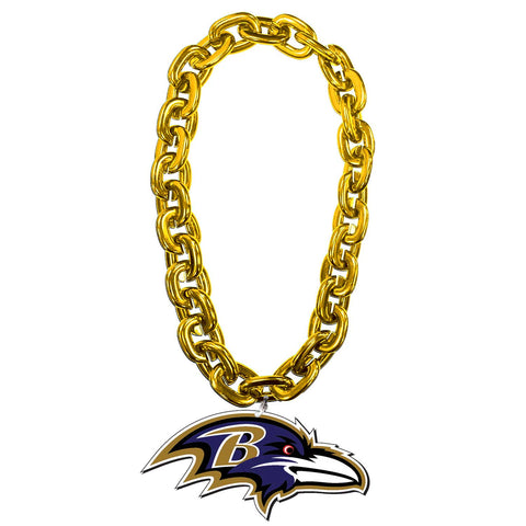 Baltimore Ravens Logo FanFave Fan Chain - Gold