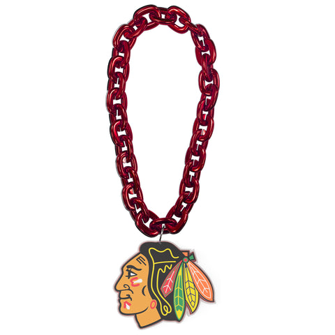Chicago Blackhawks Logo FanFave Fan Chain - Red