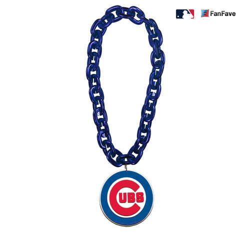 Chicago Cubs Logo FanFave Fan Chain - Royal