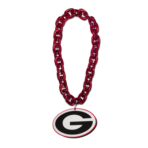 Georgia Bulldogs  Logo FanFave Fan Chain - Red