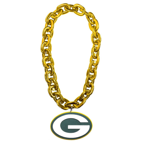 Green Bay Packers Logo FanFave Fan Chain - Gold
