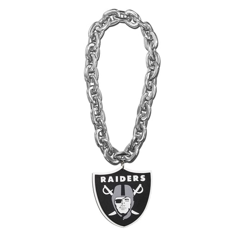 Las Vegas Raiders Logo FanFave Fan Chain - Silver