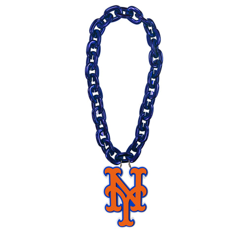 New York Mets Logo FanFave Fan Chain - Royal