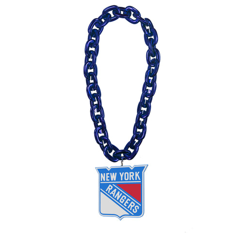 New York Rangers Logo FanFave Fan Chain - Royal